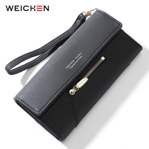 Forever Young Wristlet Clutch Wallet Women Many Departments Female Wallet Zipper Designer Ladies Purse Handbag Cell Phone Pocket