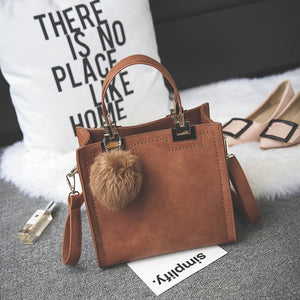 Female shoulder bags for women 2020 New fashion crossbody bag luxury handbags women bags designer travel Hairball bag