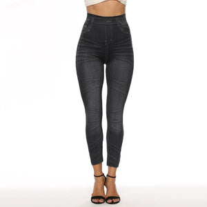 PUIMENTIUA Women Leggings Fitness Seamless Tummy Fitness Pants High Waist Workout Trousers Slim Gym Sportswear Plus Size 3XL