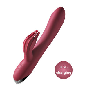 Rabbit Vibrator Female Vagina clitoris stimulator Realistic G spot Dildo Vibrator Magic Wand Sex Toys For Women erotic toys
