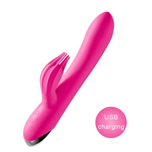 Rabbit Vibrator Female Vagina clitoris stimulator Realistic G spot Dildo Vibrator Magic Wand Sex Toys For Women erotic toys