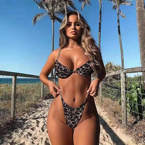 Girls Chains Bikini 2020 Black Bikinis Set Sexy Swimsuit Brazilian Biquini Holiday Swimwear Women Bathing Suit Maillot De Bain