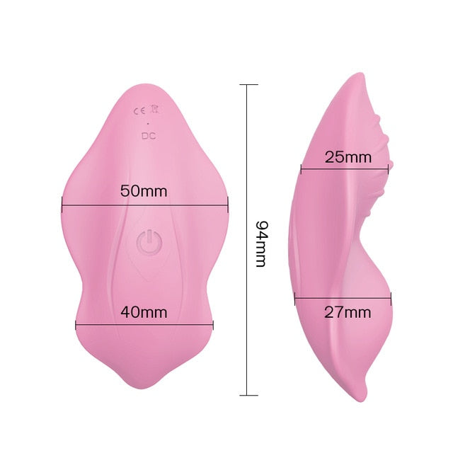 Wearable Butterfly Dildo Vibrator Adult Sex Toys for Women G Spot  Clitoris Stimulator  Wireless Remote Control Vibrator Panties