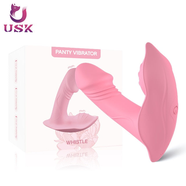 Wearable Butterfly Dildo Vibrator Adult Sex Toys for Women G Spot  Clitoris Stimulator  Wireless Remote Control Vibrator Panties