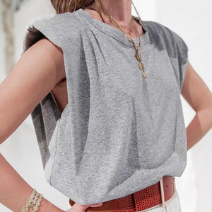 2020 Summer Women Tank Tops Casual Solid Sleeveless Regular Camis Basic Knitwear Top Sport Vest Tops