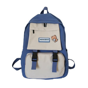 2020 New Backpack Women Multi Pocket Nylon Women Backpack School Bag For Teenage Shoulder Travel Bag Female Backpacks