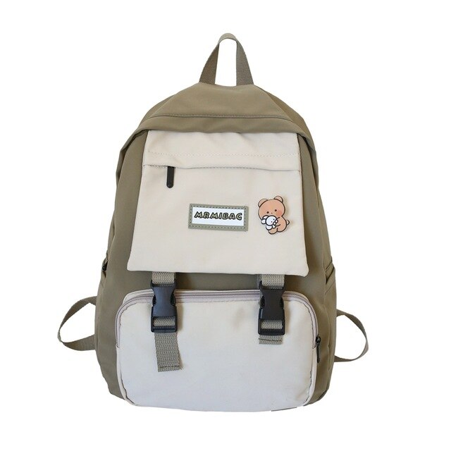 2020 New Backpack Women Multi Pocket Nylon Women Backpack School Bag For Teenage Shoulder Travel Bag Female Backpacks