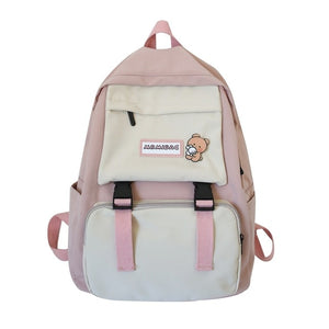 2020 New Backpack Women Multi Pocket Nylon Women Backpack School Bag For Teenage Shoulder Travel Bag Female Backpacks