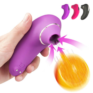 Clitoral Sucking Dildo Vibrator Sex Toy for Women Clitoris Stimulator Suction Nipple Female Masturbator Adult Toy for Couples