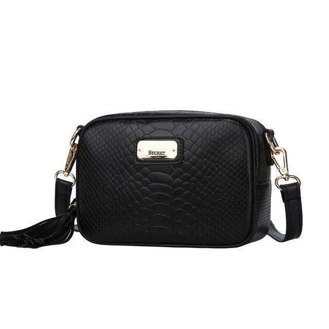 Brand Luxury Tassel Handbags and Purses Women Bags Designer Fashion Leather Zipper Shoulder Bags Crossbody Tote Bags for Women