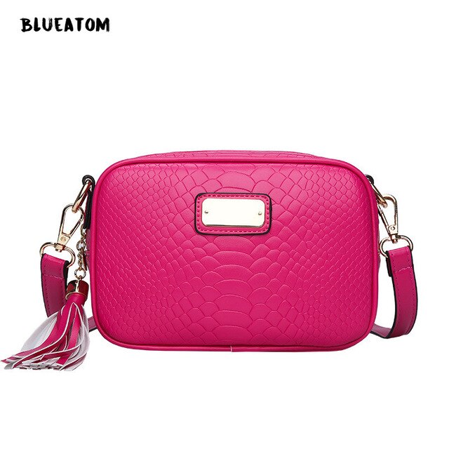 Brand Luxury Tassel Handbags and Purses Women Bags Designer Fashion Leather Zipper Shoulder Bags Crossbody Tote Bags for Women