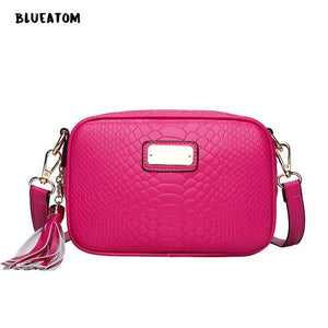 Brand Luxury Tassel Handbags and Purses Women Bags Designer Fashion Leather Zipper Shoulder Bags Crossbody Tote Bags for Women