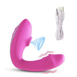 Vagina Sucking Vibrator Blowjob Vibrating Sucker Oral Sex Suction Clitoris Stimulator Erotic Sex Toy for Women Rechargeable